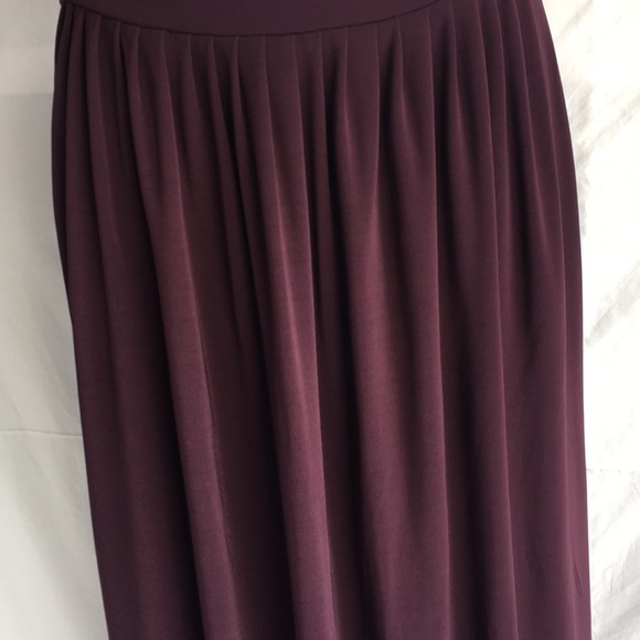 Marks &Spencer Per Una mauve skirt Sz UK 10 US 6 - Picture 3 of 7